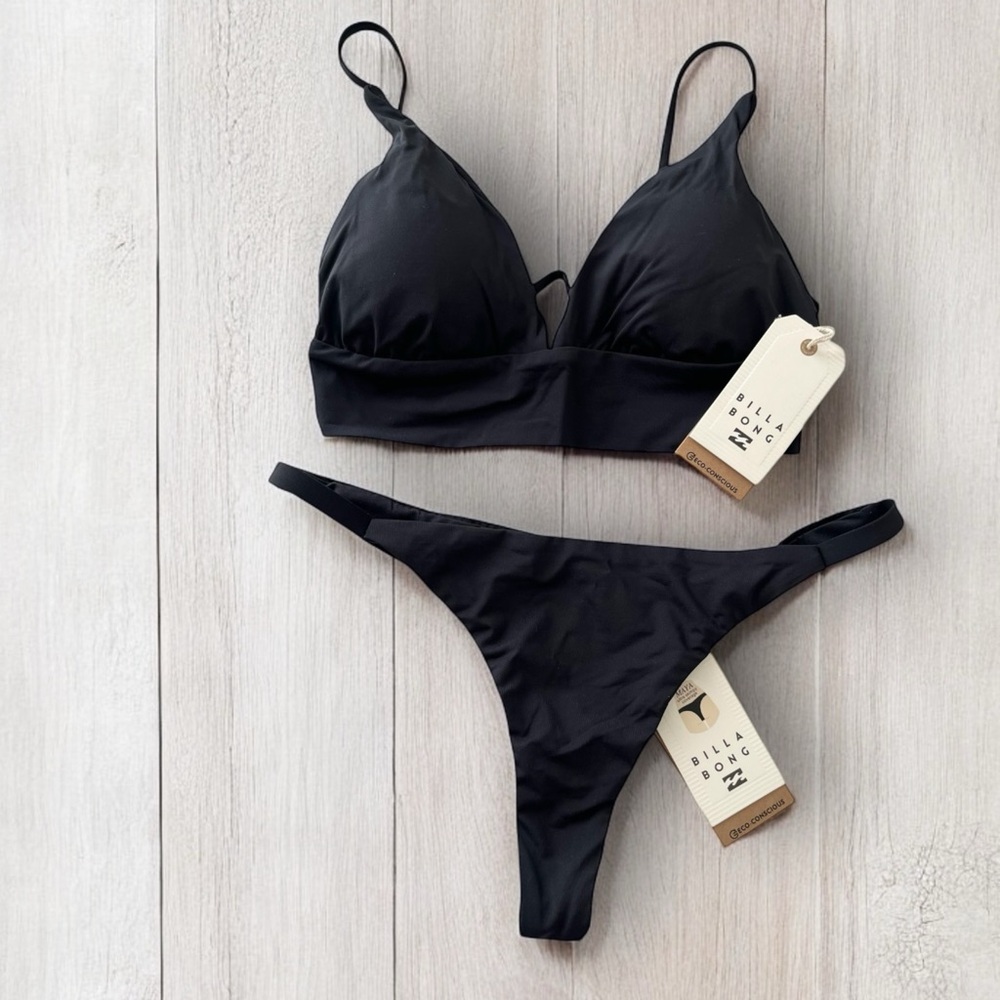 Billabong Classic Black Bikini Set